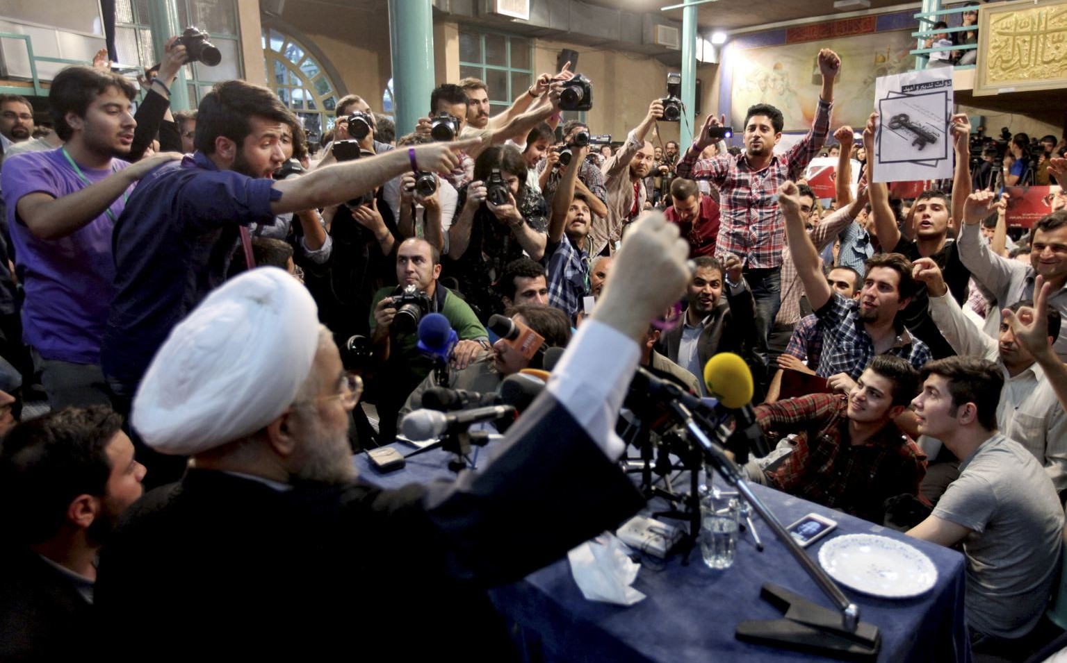Comizio Rouhani