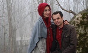 Bahareh Hedayat e suo marito Amin Ahmadian